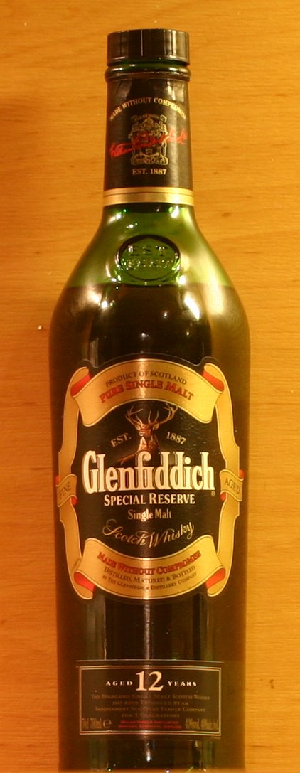 グレンフィディック12年 ボトル