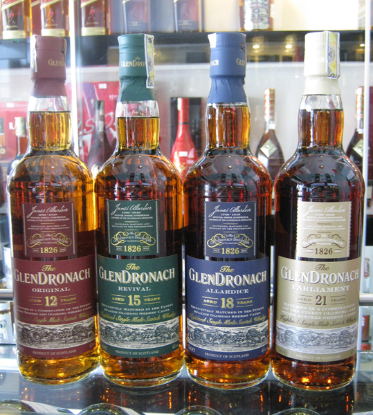 グレンドロナック12年 ボトル