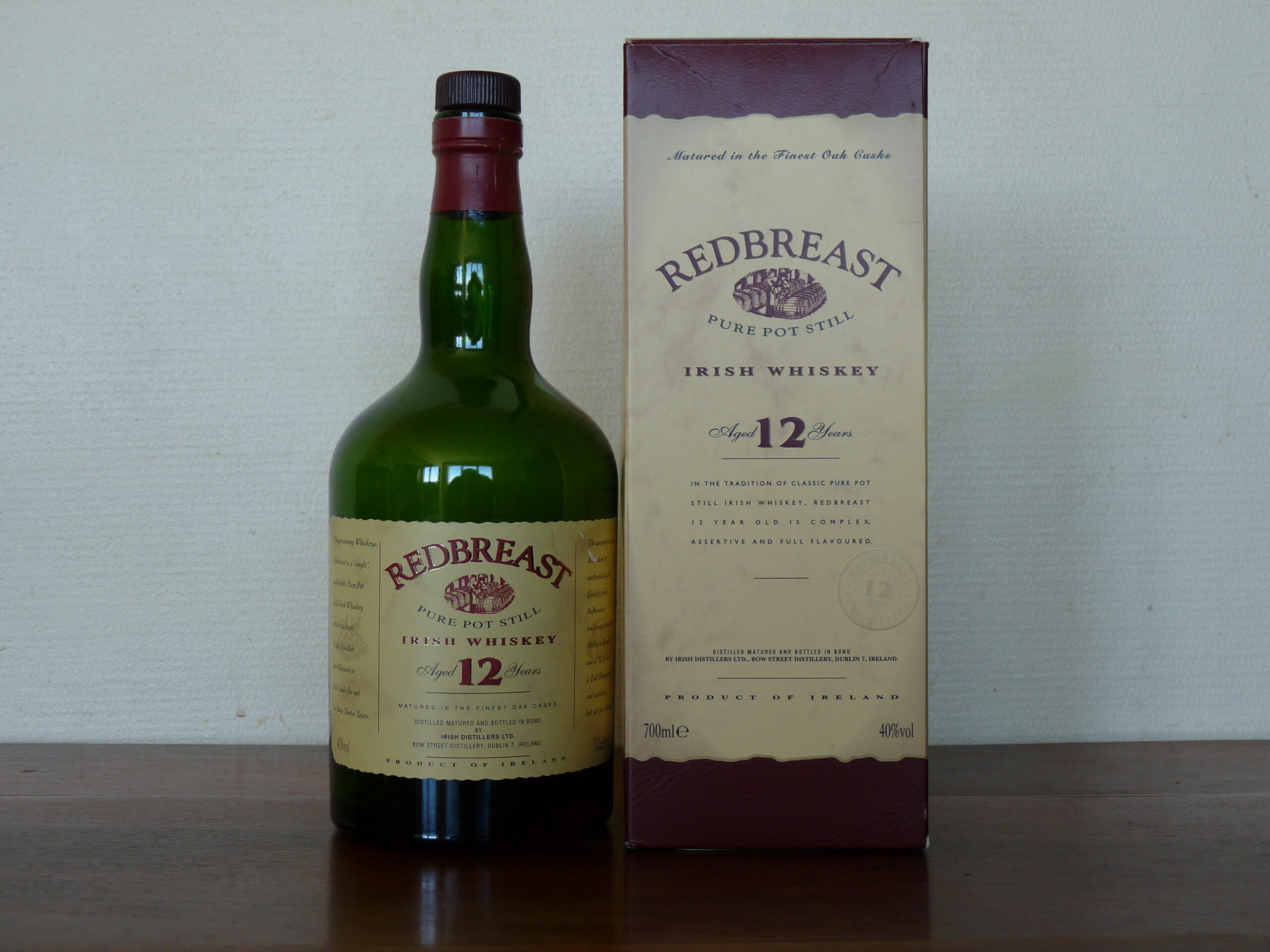 レッドブレスト12年 ボトル